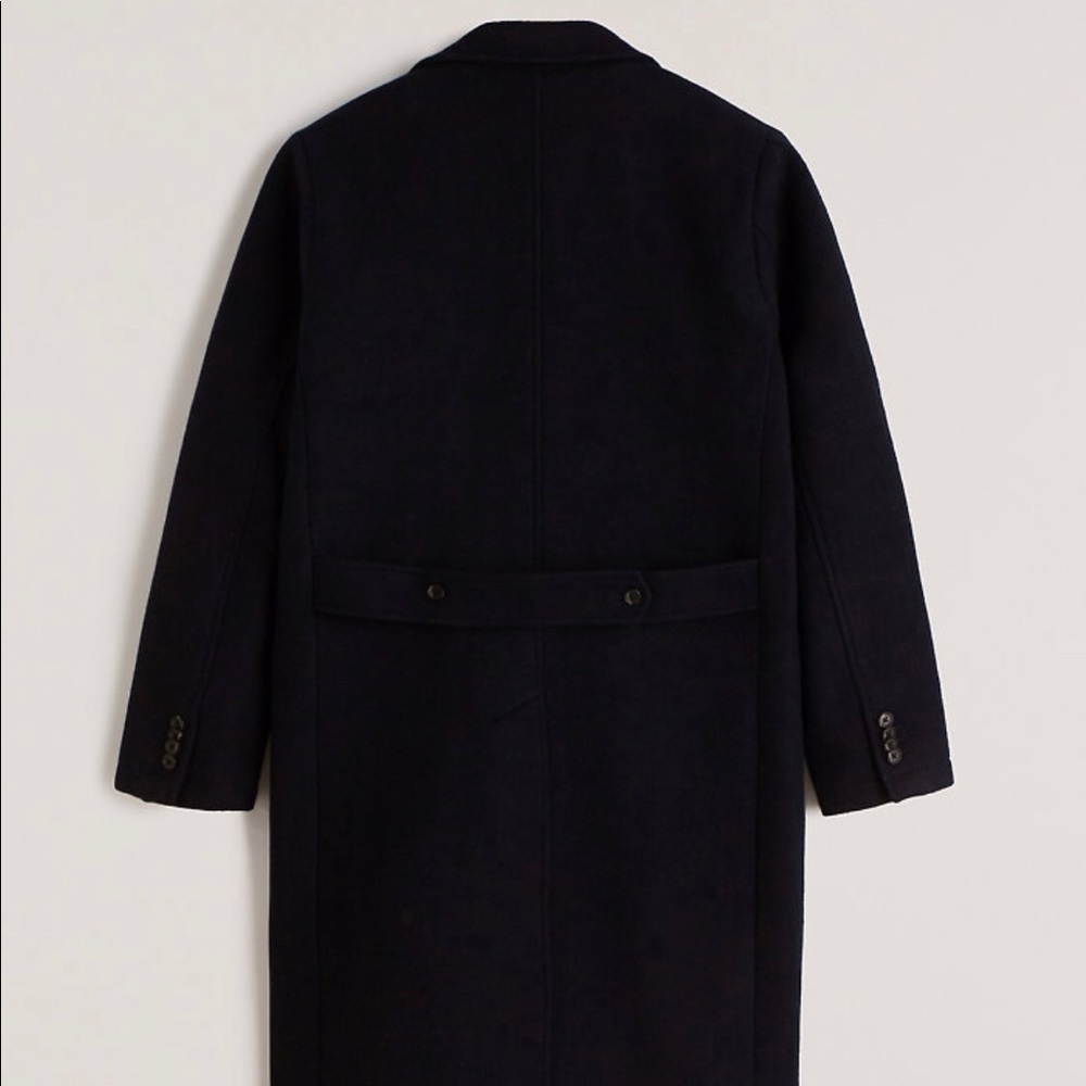 Brand News Abercombie Wool-Blend Great Coat - Picture 3 of 4